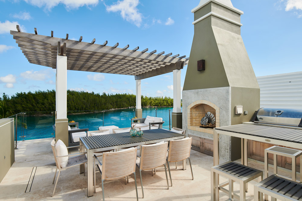 Upper Deck of the Main Villa